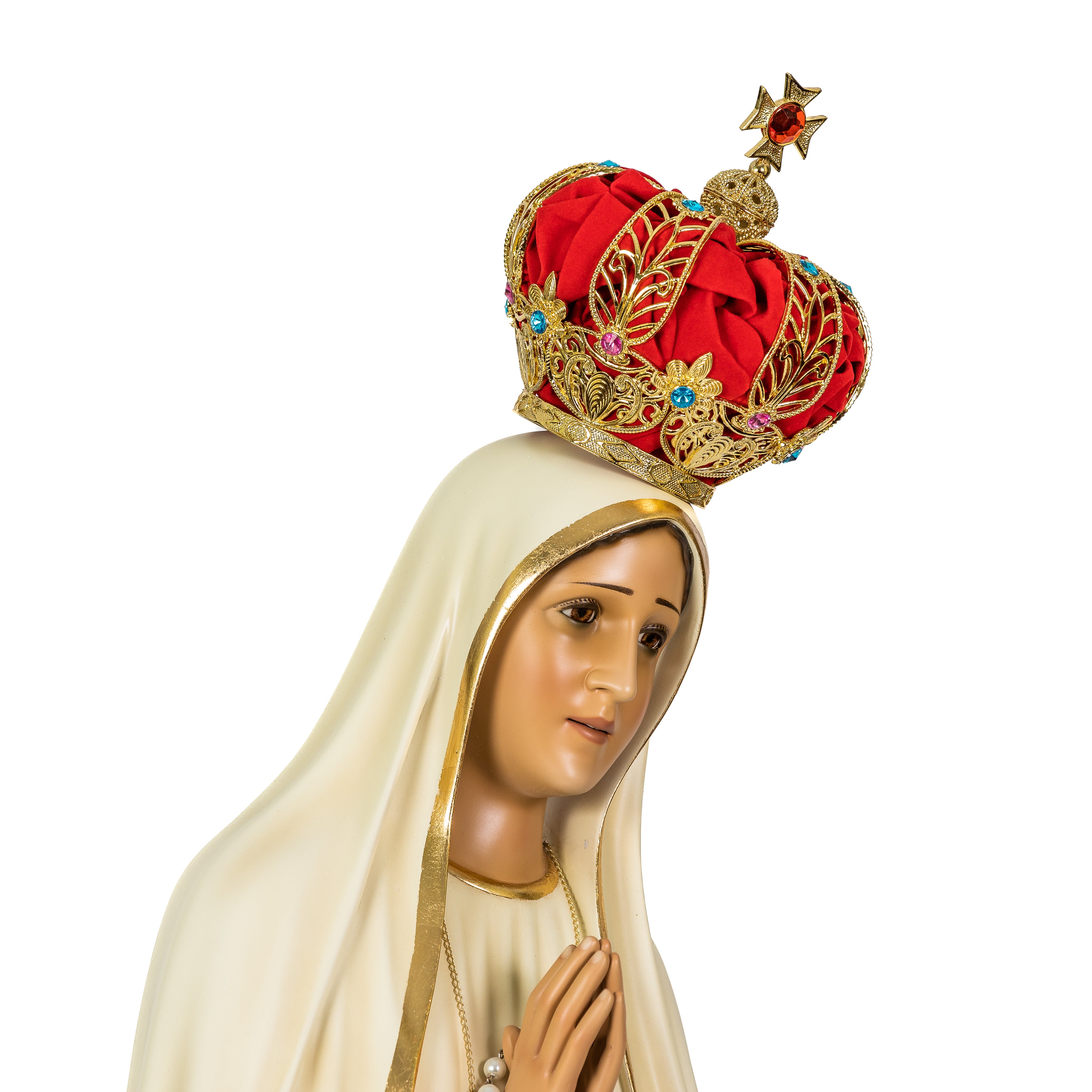 48 Inch Tall Handmade Catholic Statue of Our Lady of Fatima – My