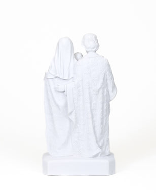 20" Holy Family Statue – 15% off - White Marble Finish | Indoor/Outdoor Catholic Sculpture